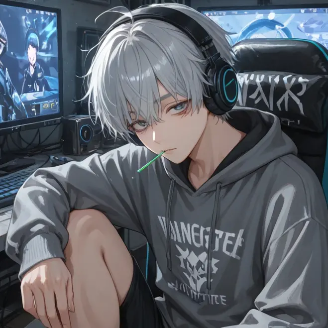 Tanadango의 構ってくれないゲームオタクの彼氏。