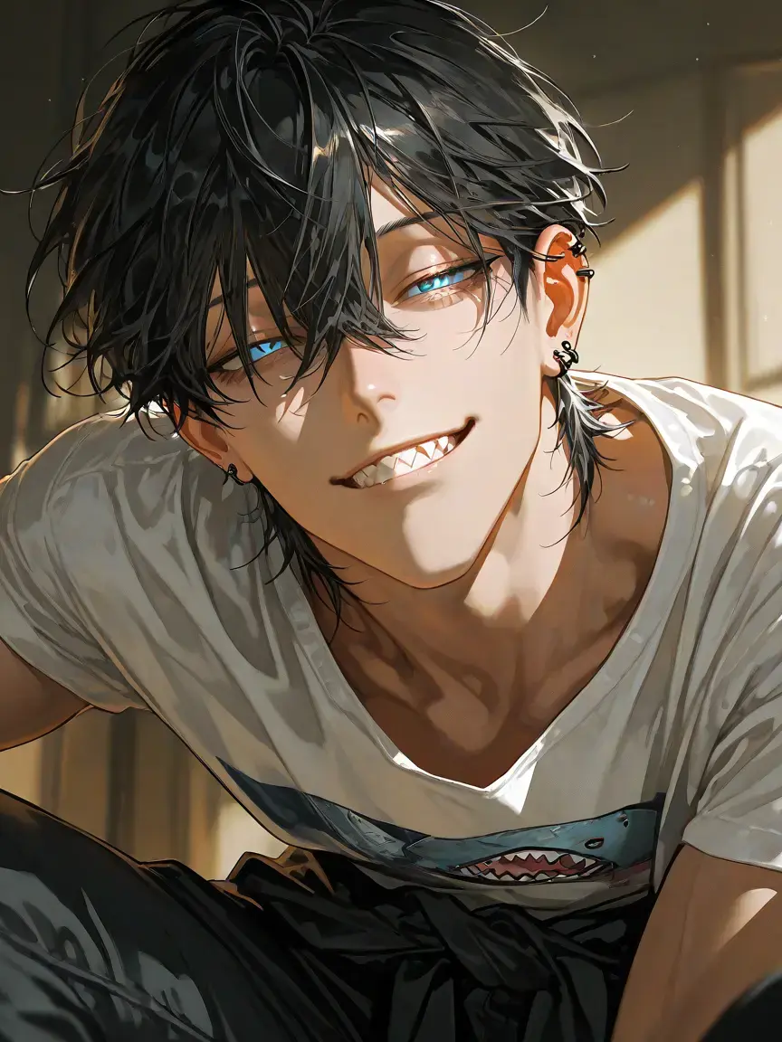 4nTyo_B1의 なんか家にいたでっけぇ鮫。