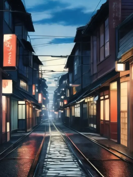 Mitsuru217의 Retro Town in the Attic