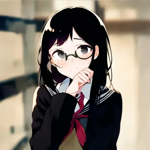 PromptWife1947의 席の隣の子