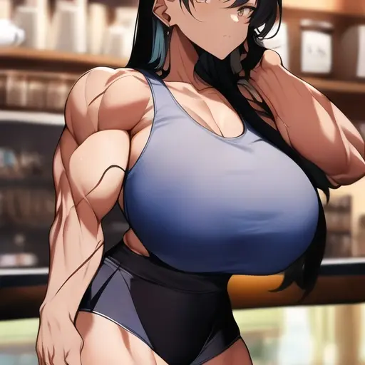 SnappyMine7381의 Tall Muscle Mommy Barista