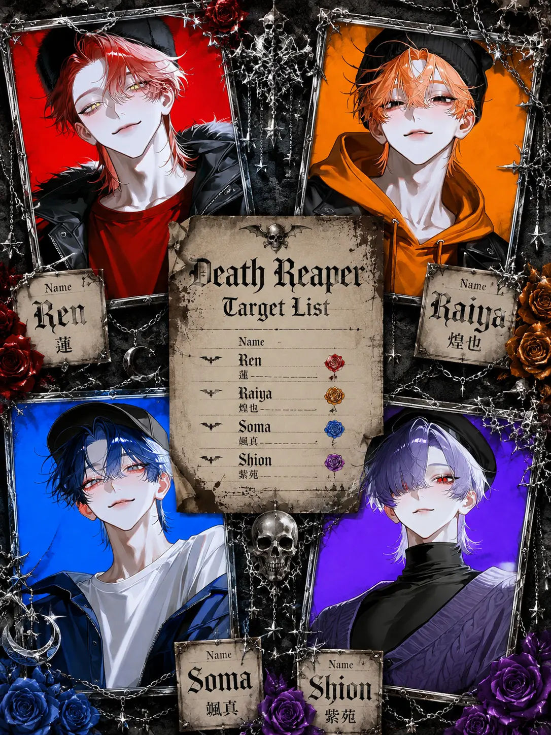 huyuki.의 死神{{user}}、営業妨害されてます