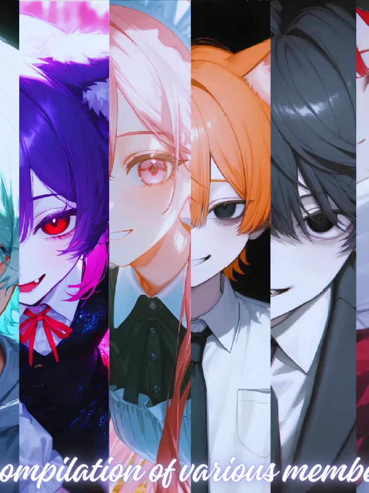 Akusantaro42219의 いろんなメンバー集合！