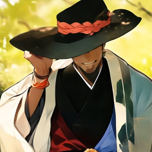 謎の男