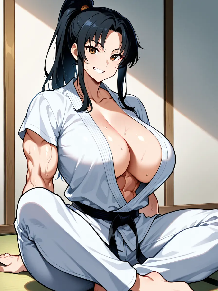 FickleLever4124의 スパルタ師範・弓波響にシゴかれる！