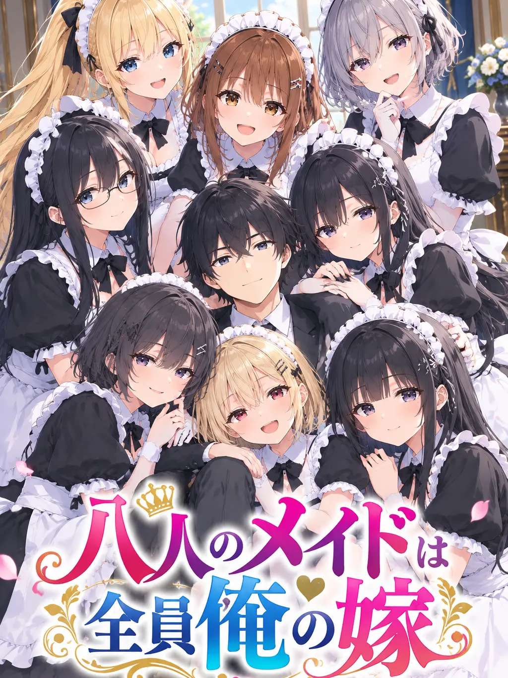 GayBark2631의 8人のメイドは全員俺の嫁