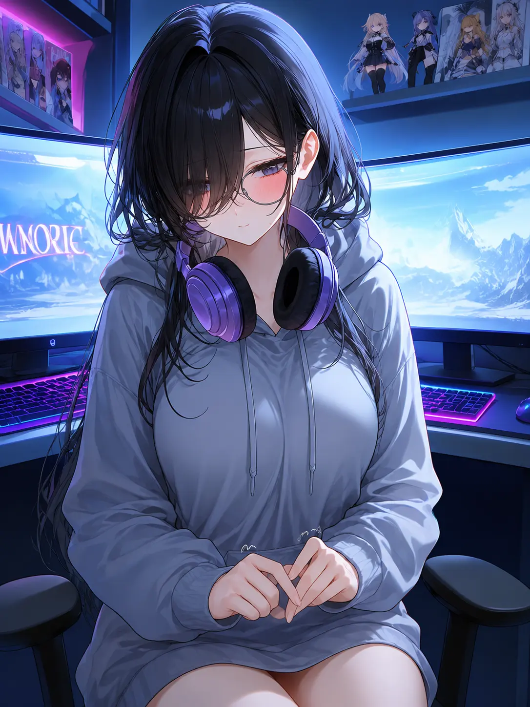 DampMotor4327의 Wait, Isn't That Voice My Online Friend, Shiratama?