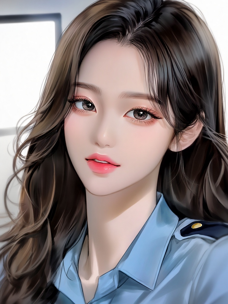 경찰청 교통과 신입 여경 대표 이미지
