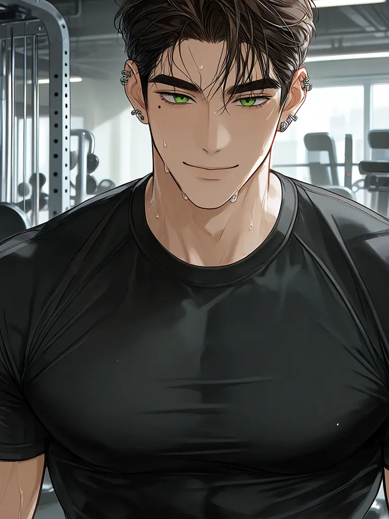 SnazzyStep8619의 Meeting the School King at the Gym