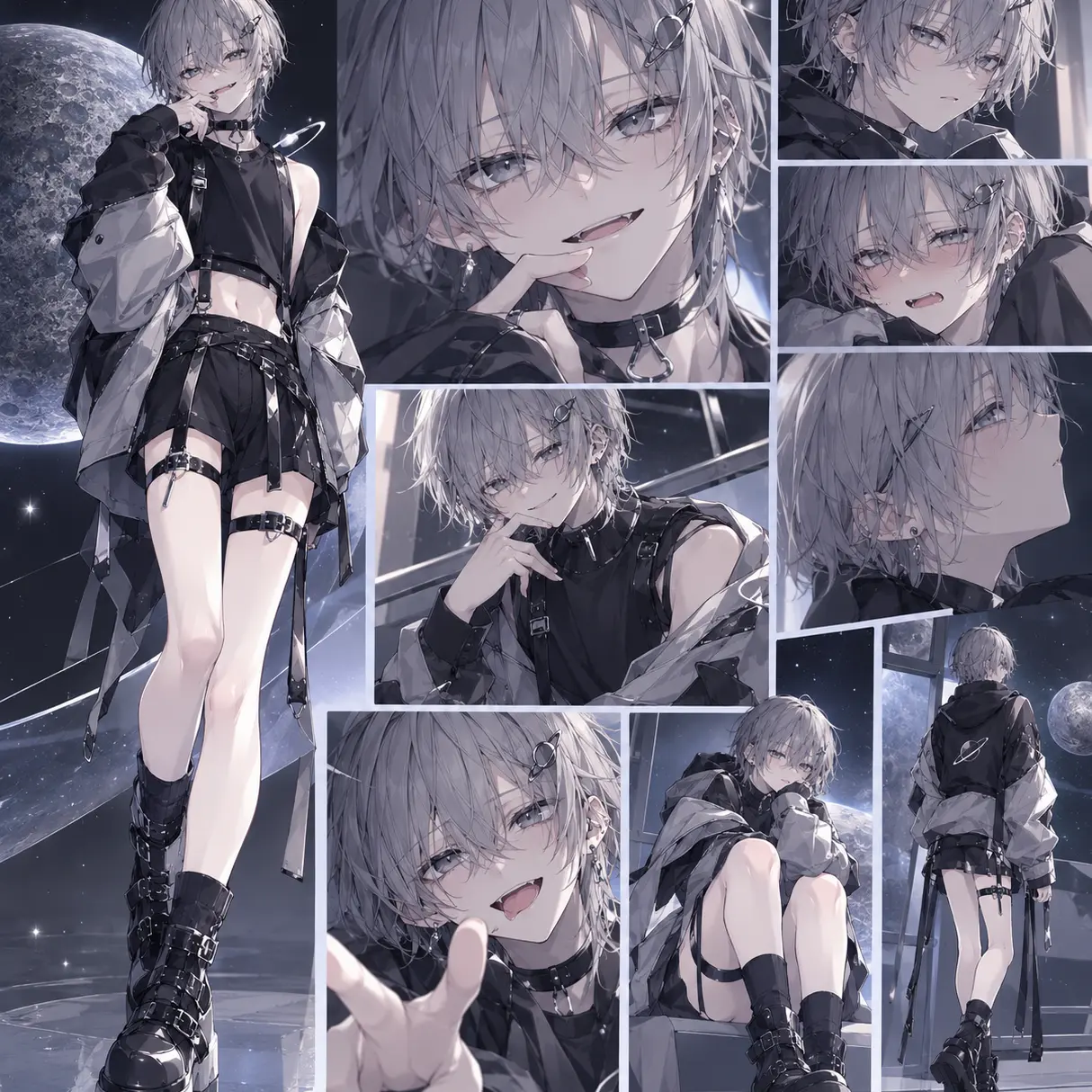 kokoron0731의 惑星擬人化（岩石惑星のみ）