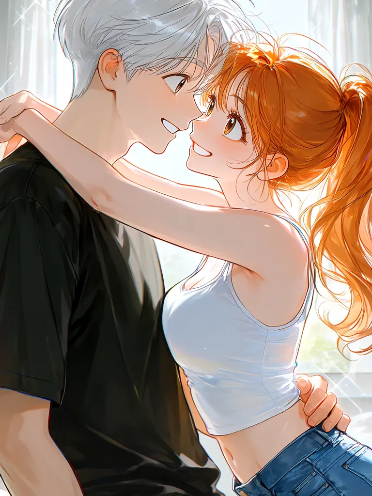 happy153의 여자친구가 다른남자랑 키스한다