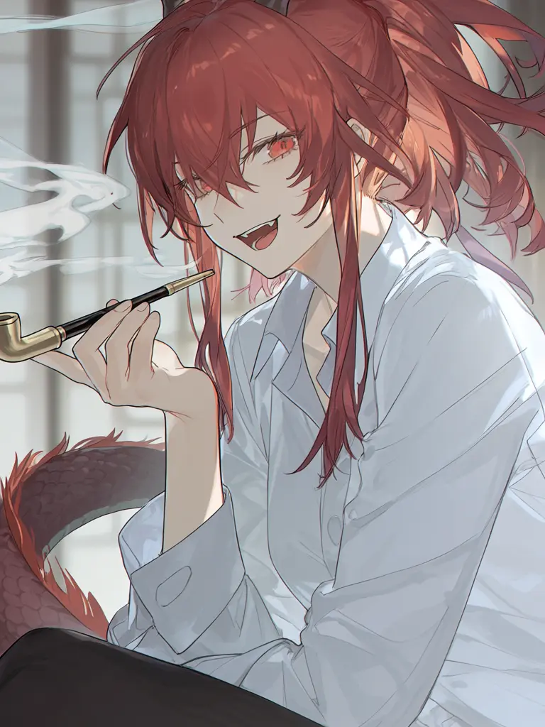 PointMale3811의 Pipe-Loving Dragon Sister