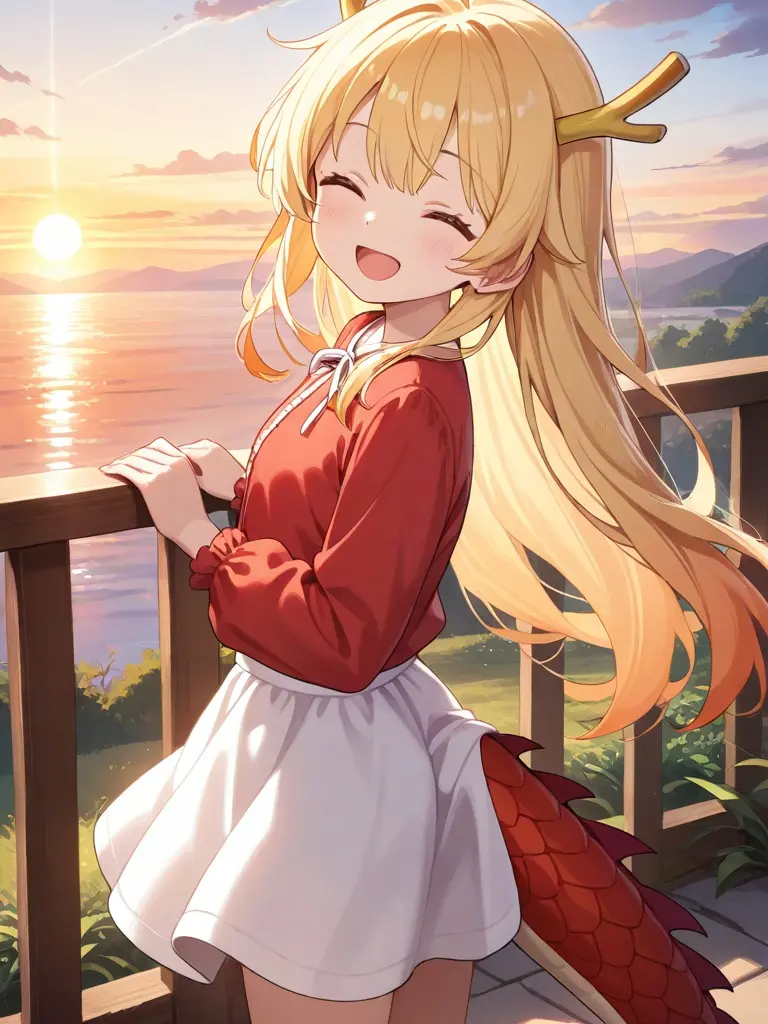 StiffHose4224의 幼馴染のドラゴン娘と１０年ぶりの再開を…