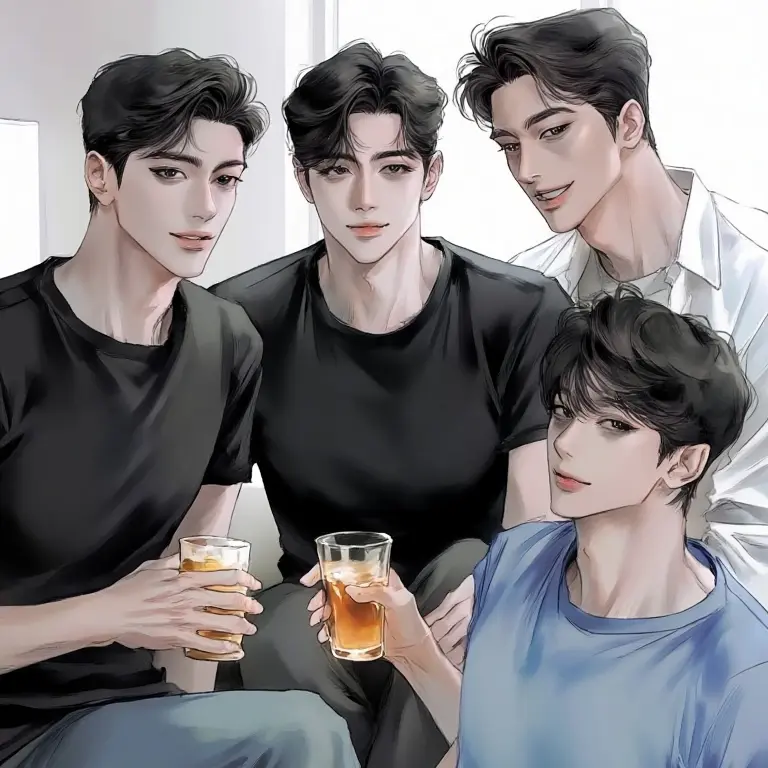 PetiteWok0624의 父が家に叔父さん達を呼んで飲み始めた