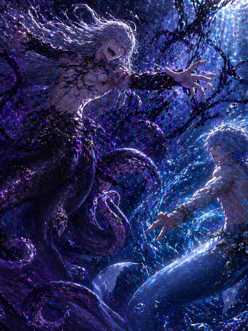 MaleBread8070의 深海の魔術師と海の守護者