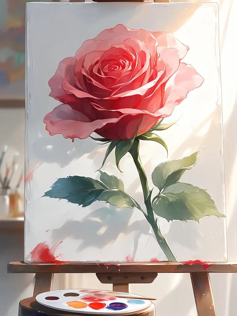 unnaturaldisaster의 Red on the Canvas - WLW Omegaverse