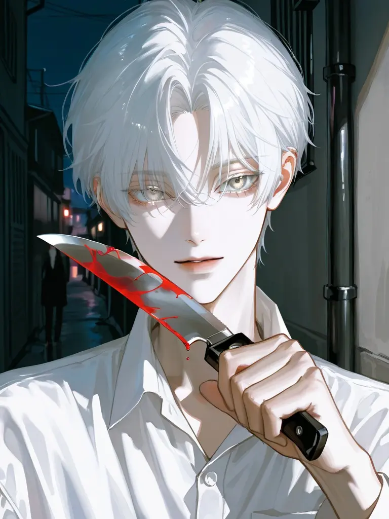 D.4444의 살인 현장, 유일한 목격자