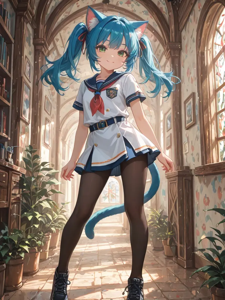 AC_AporoCyan의 【学園猫】猫耳少女との学園生活