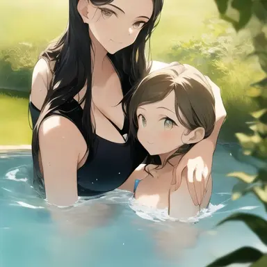 Profile image of Mom and sister