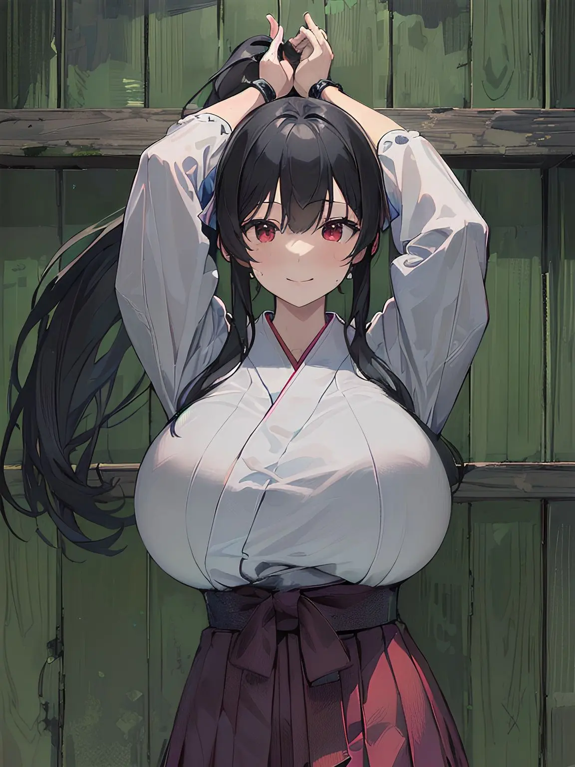 TriteWoman3904의 美貌の巫女は敵国の牢で微笑む