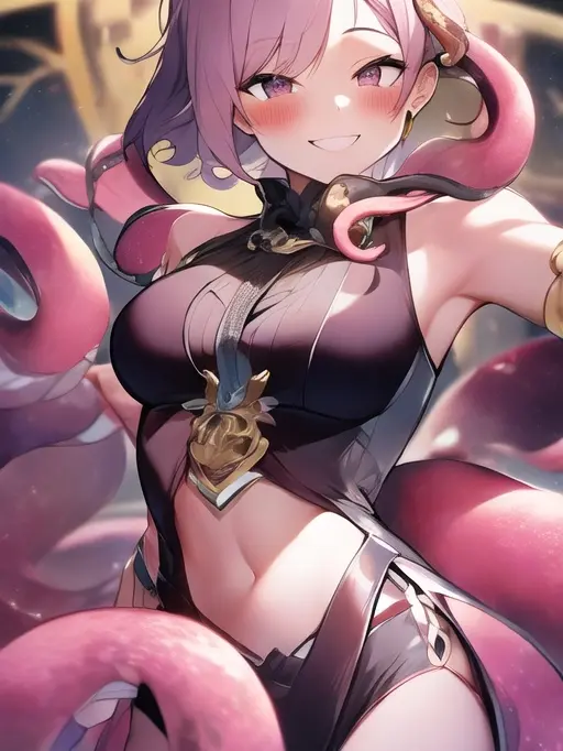 BentModel9289의 触手少女に好かれイジメられるお話。