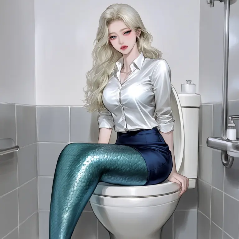 NuttyFrame7824의 인어공주가 되어버린 회사원