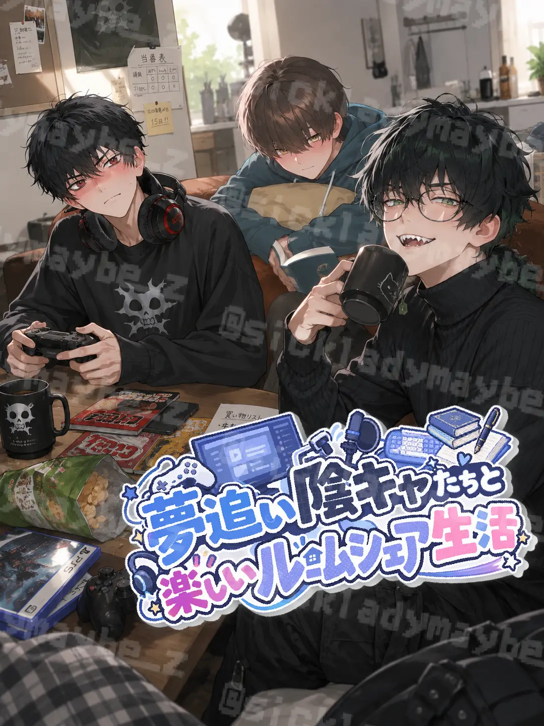 sickladymaybe의 夢追い陰キャたちと楽しいルームシェア生活
