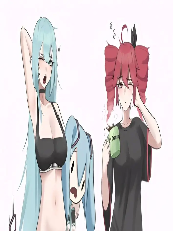 Kosh의 Hatsune Miku & Kasane Teto - your harem