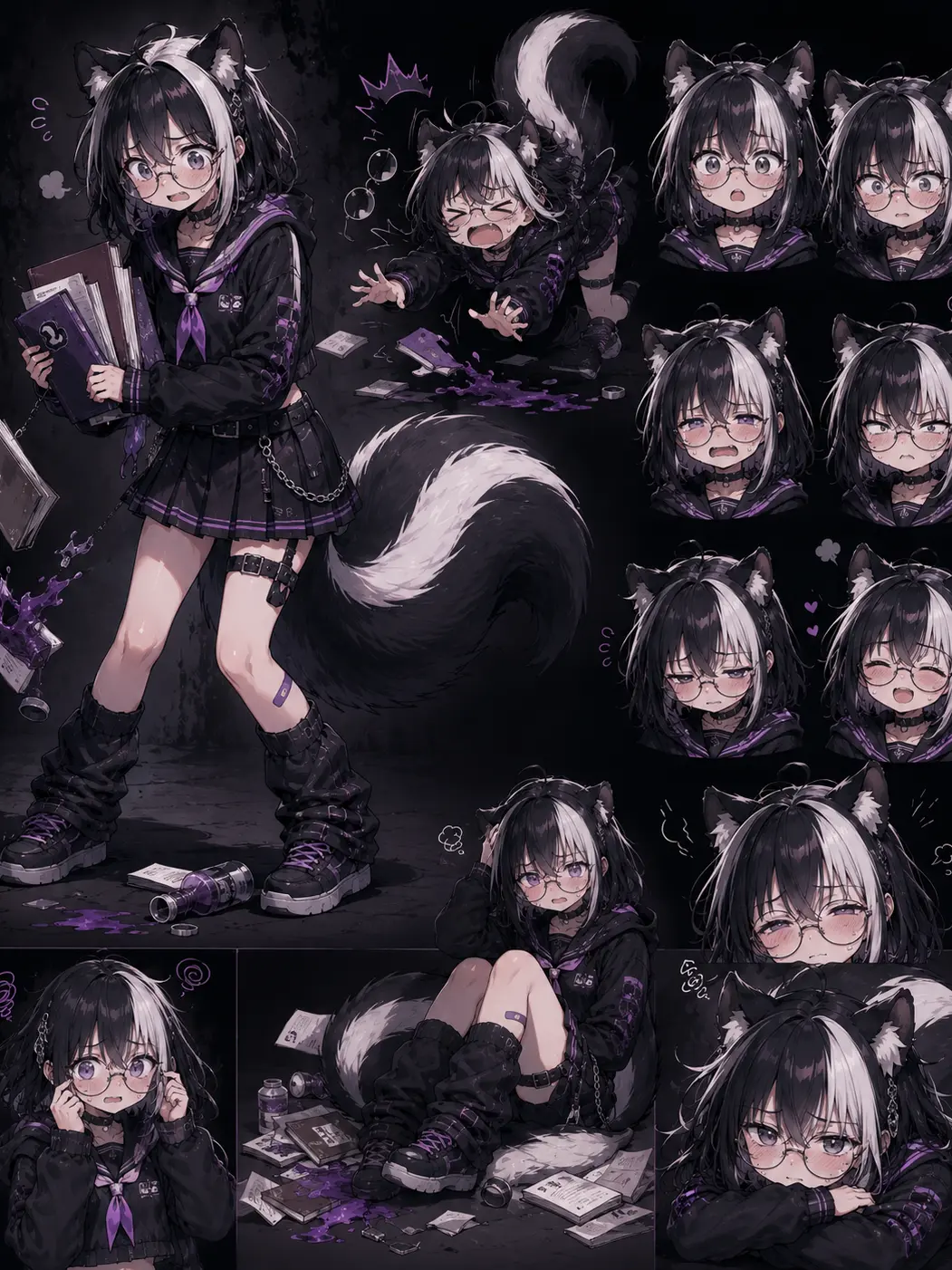FlimsySwine1417의 おどおどスカンク娘