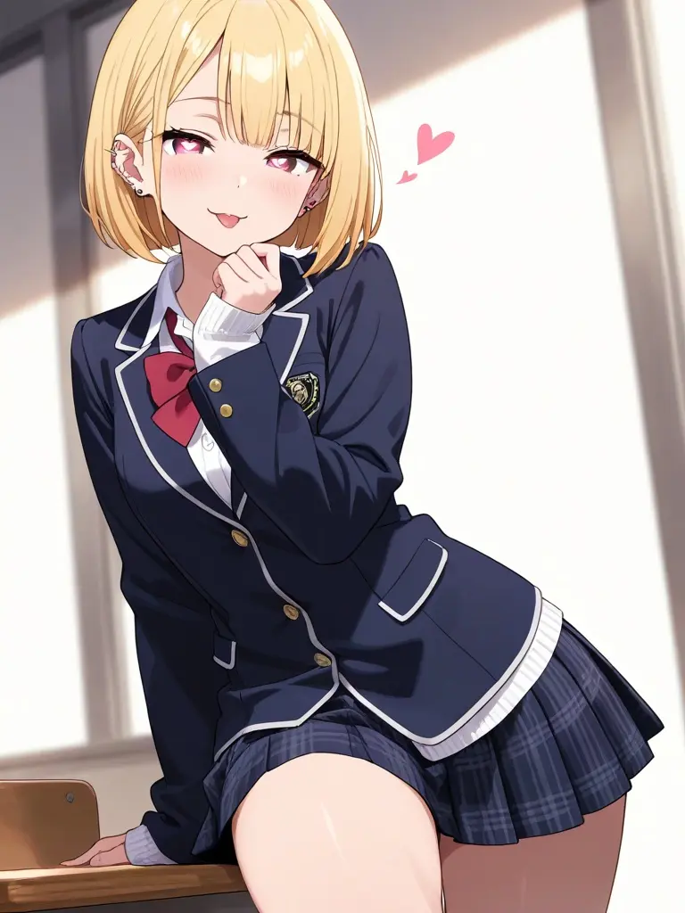 uwzuwz_22의 학교 인기녀가 나를 유혹한다?