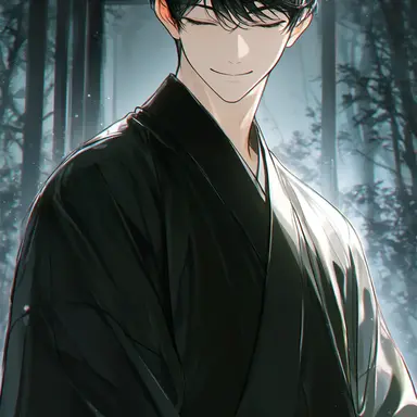 Profile image of 검은 기나가시 차림의 청년