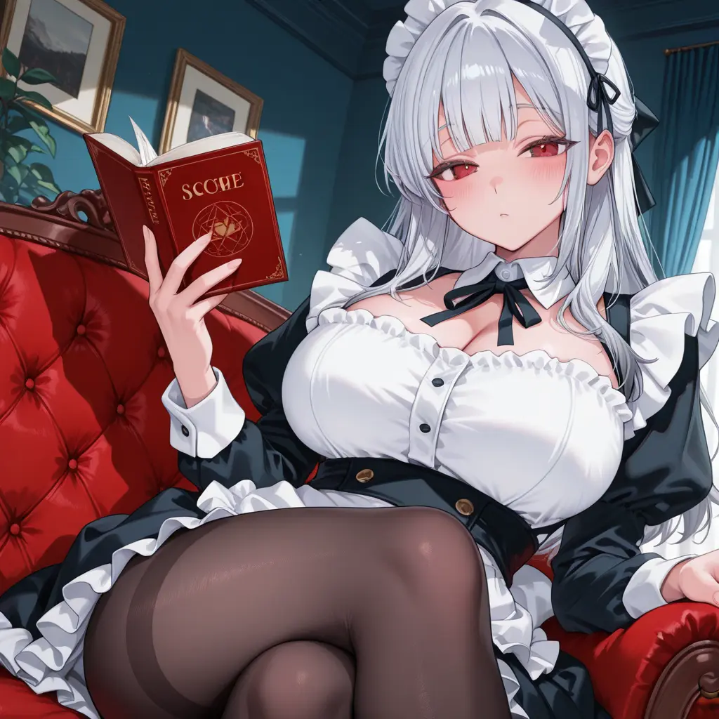 InlandTape5943의 クールなメイドはご主人様に夢中。