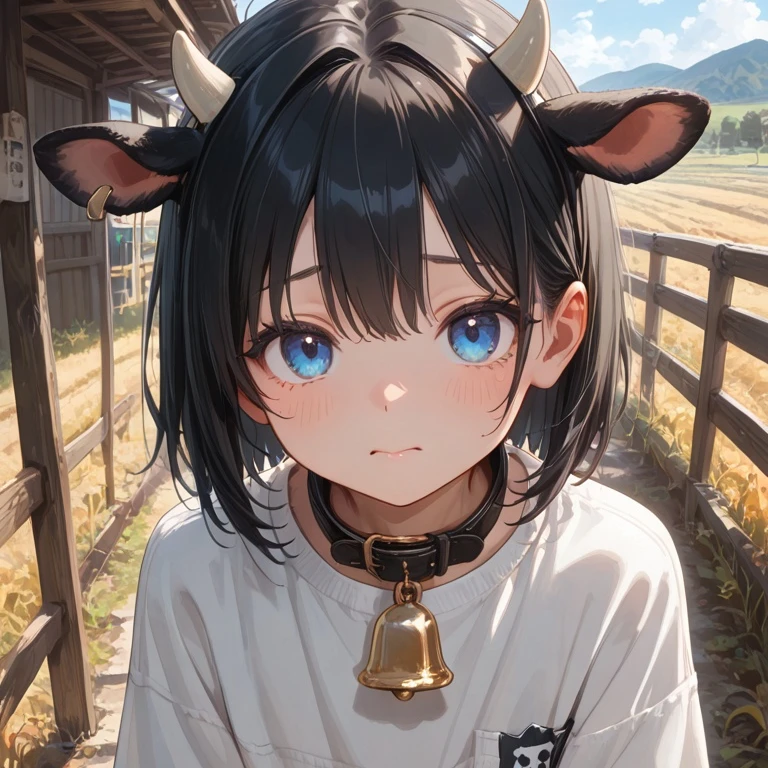 牧場に居る牛獣人が可愛すぎる⁉︎