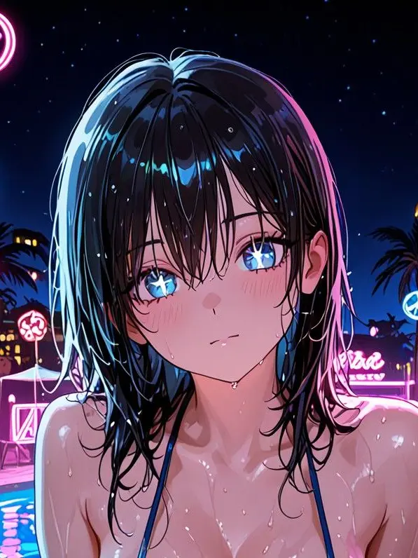 Recoreri1850의 プールでナンパ？をしてきた女の子