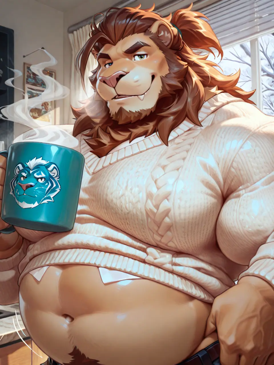 ASAHI_Aichat의 ライオンの恋人と過ごすクリスマスイブ