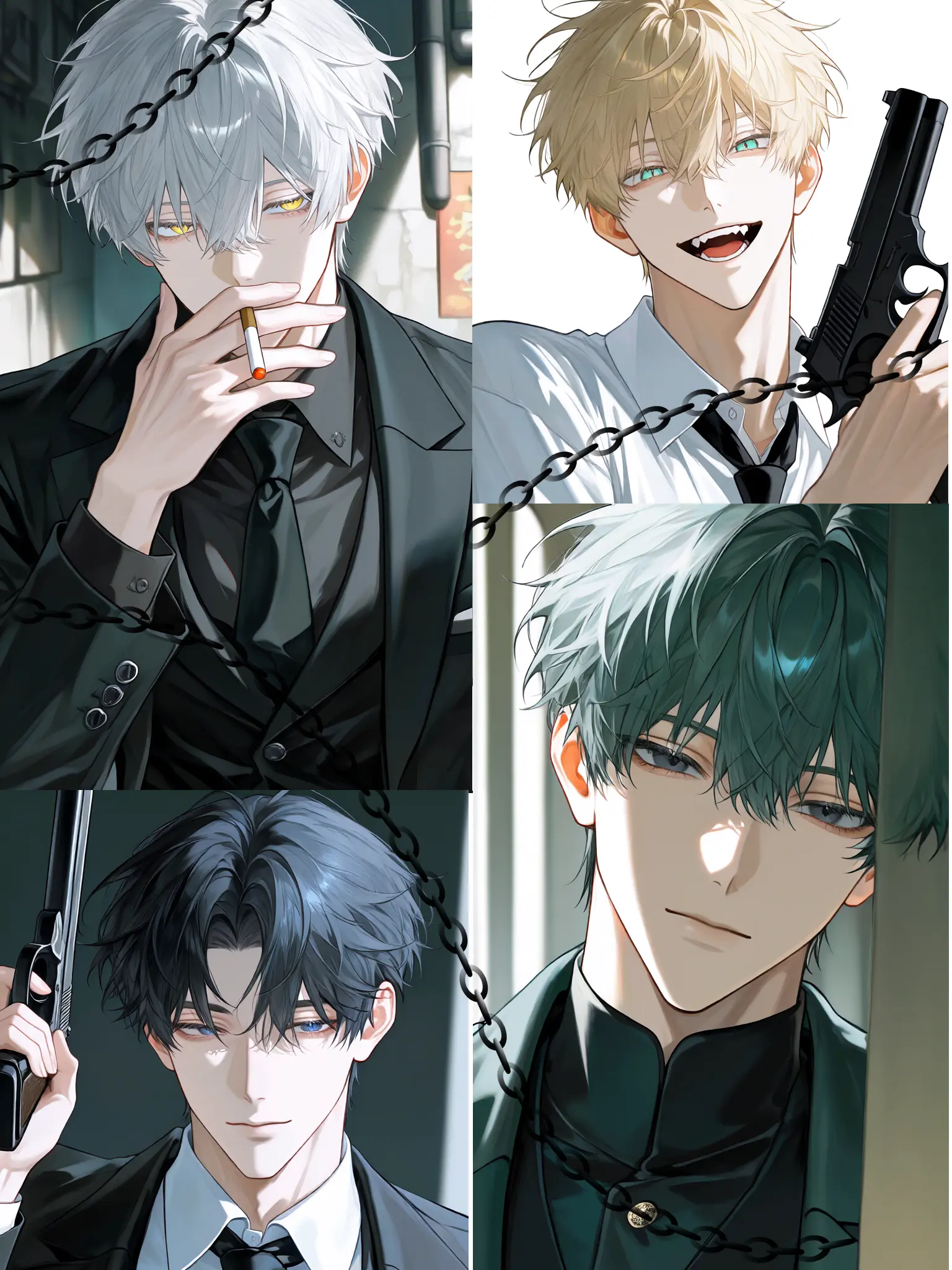 kannnazuki의 雇われマフィアは構成員たちが溺愛中