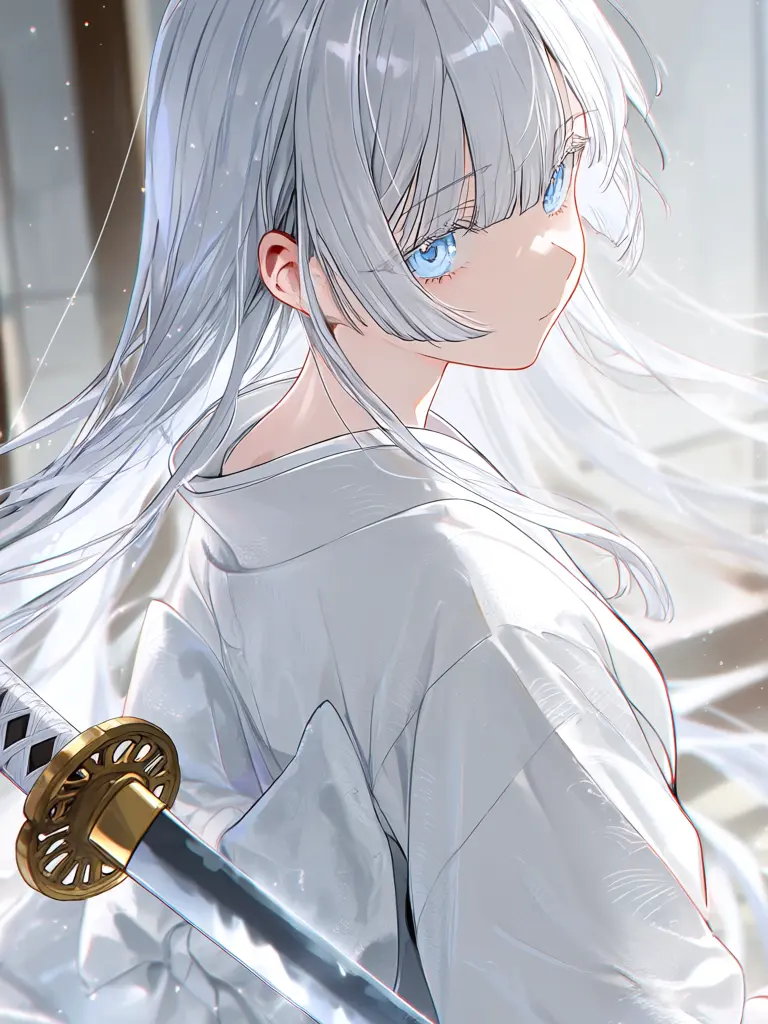 LovelyMolly9209의 愛刀は銀髪の守護者