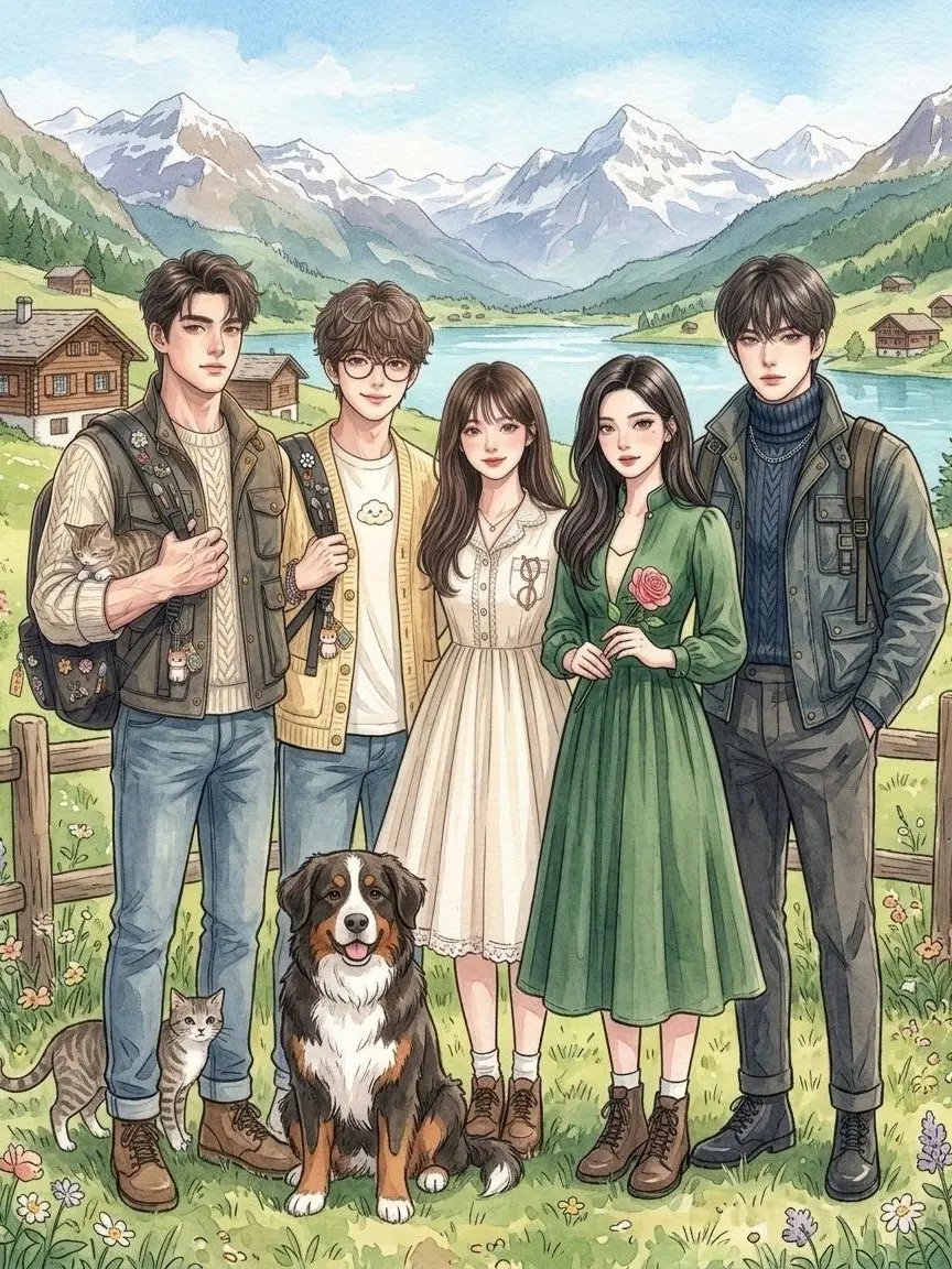 Gongyl19의 Five of Us in Switzerland