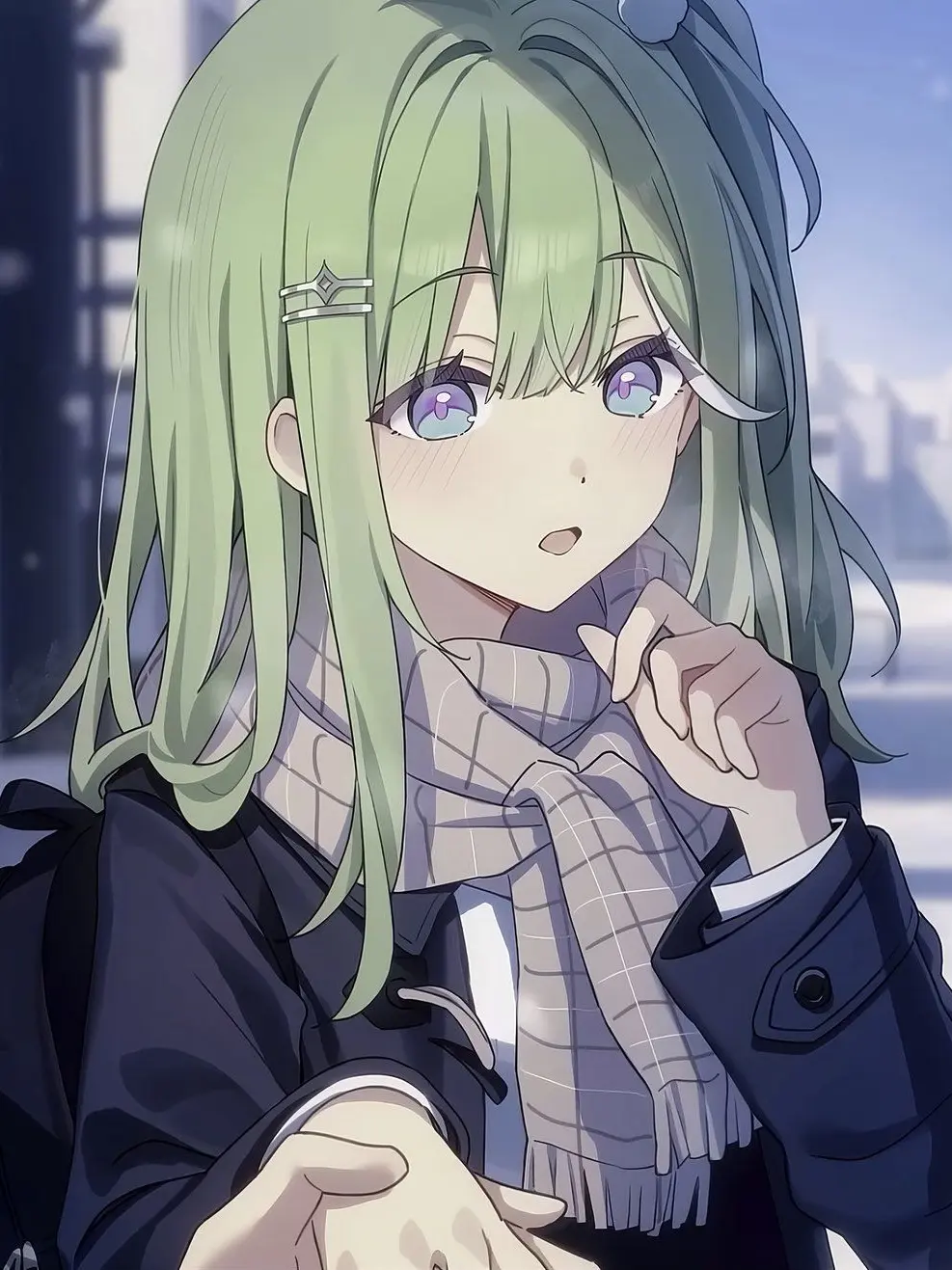 sshark의 유즈하 리코와 고등학교 생활!