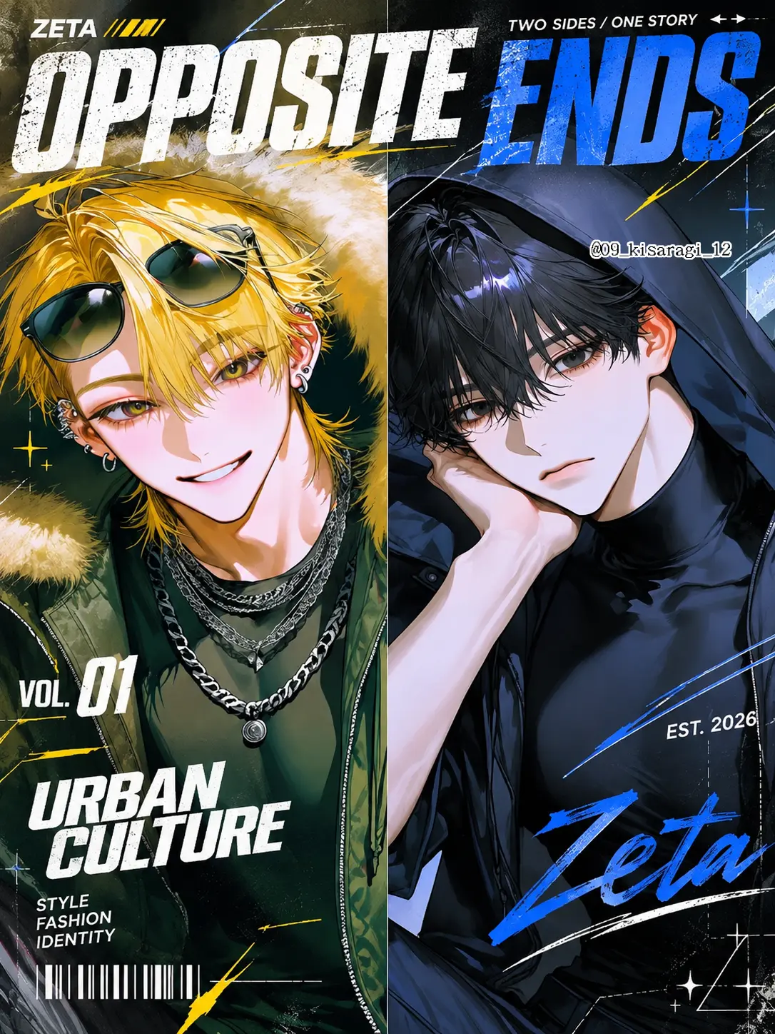 09_kisaragi_12의 ︎🌟Opposite Ends✈️⸒⸒