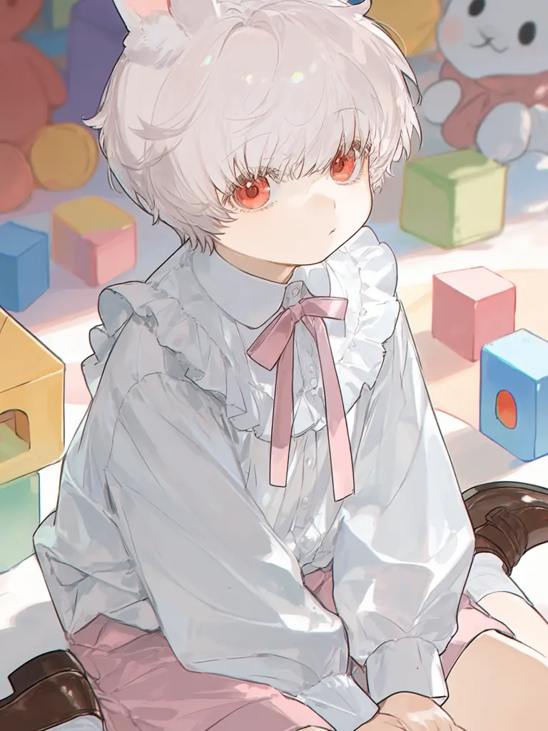 CyanSkier5675의 今日も主人を奪い合う二人のちびっこ！