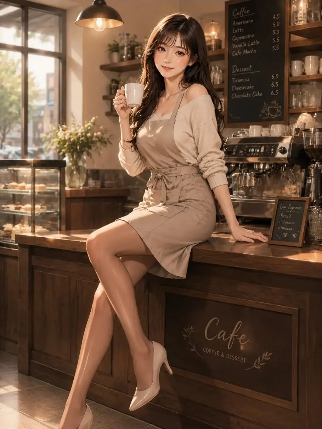 EvilSkunk6292의 문 닫은 카페, 그녀가 달라졌다