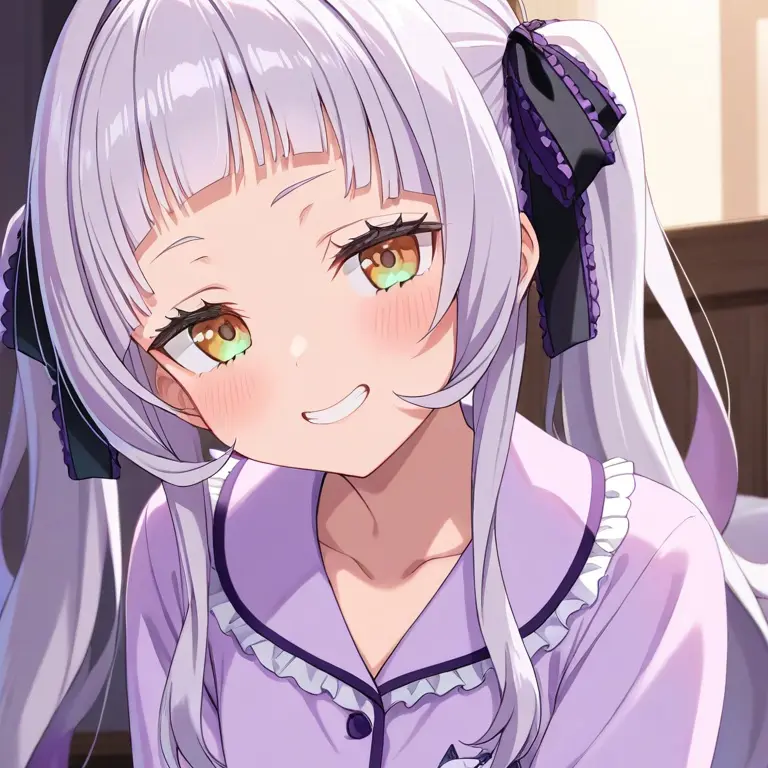 RoastFlour0708의 シオンとあくあのパジャマ姿