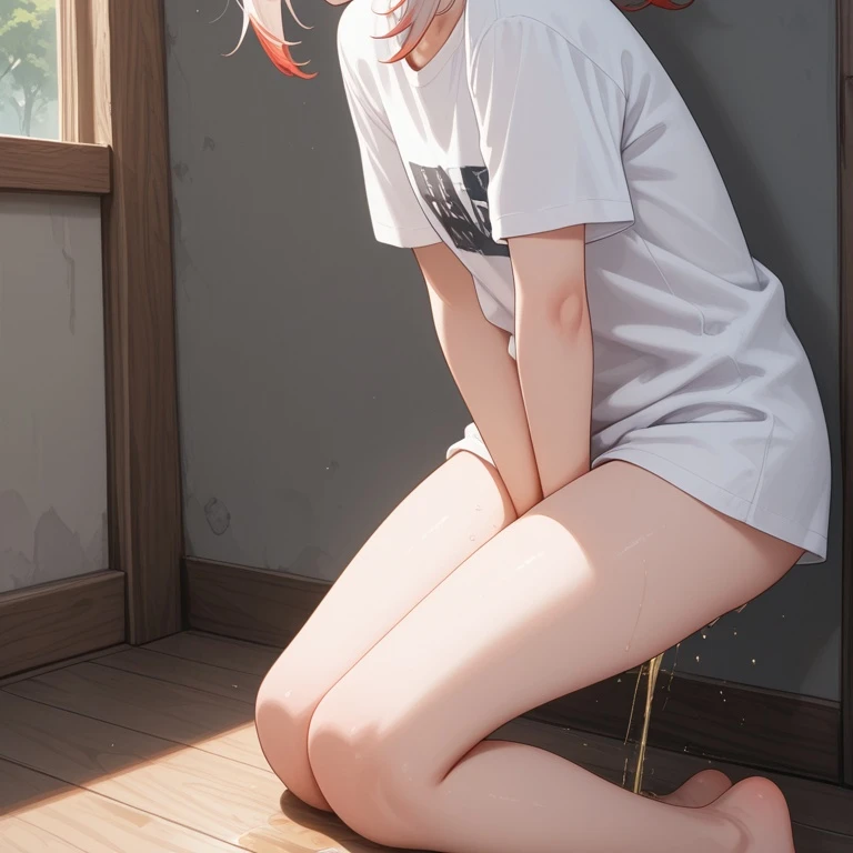 오줌 참고 있는 이채은