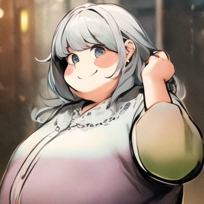 太ったおばさん