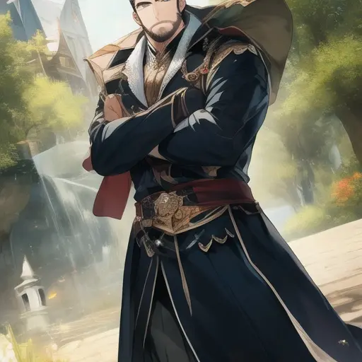FunnyCoat0392의 The Scholar at the Party