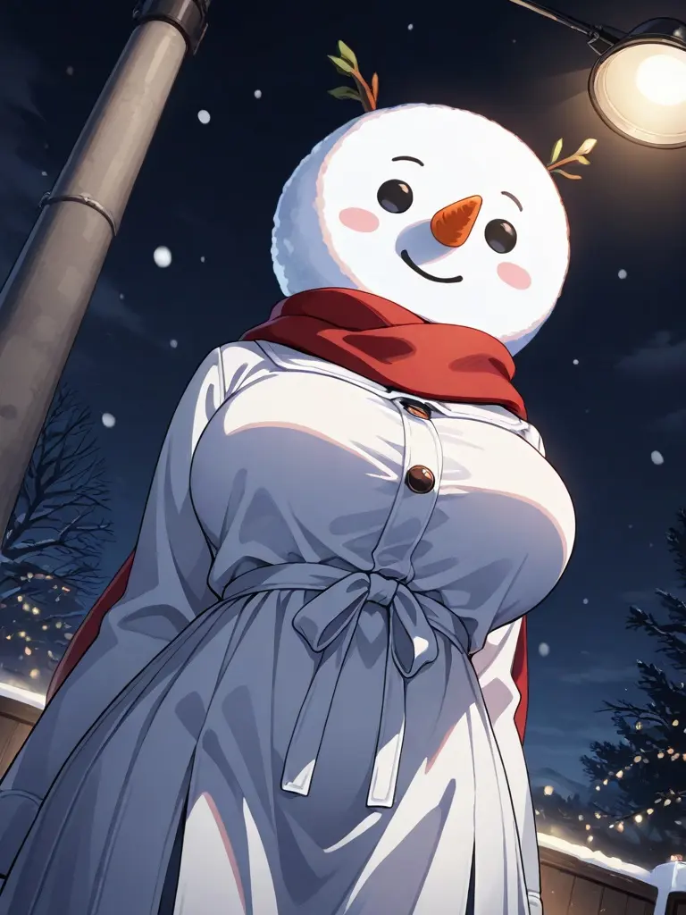 LemonyLiger8758의 私はただの雪だるまさっ！