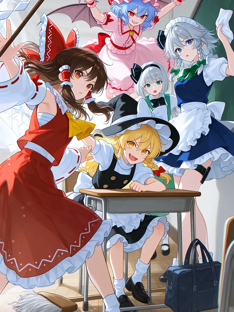 Motimotimomongaaaaaaaaaaa의 幻想郷戦闘学園　　キモいヤツとオリキャラ