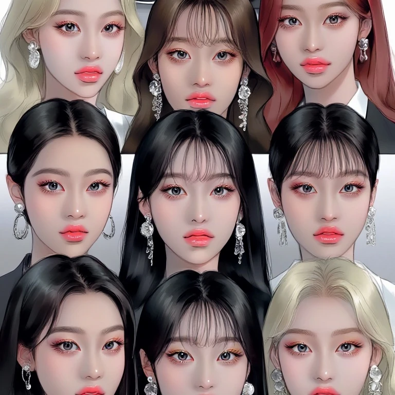 9명의 아이돌 연습생