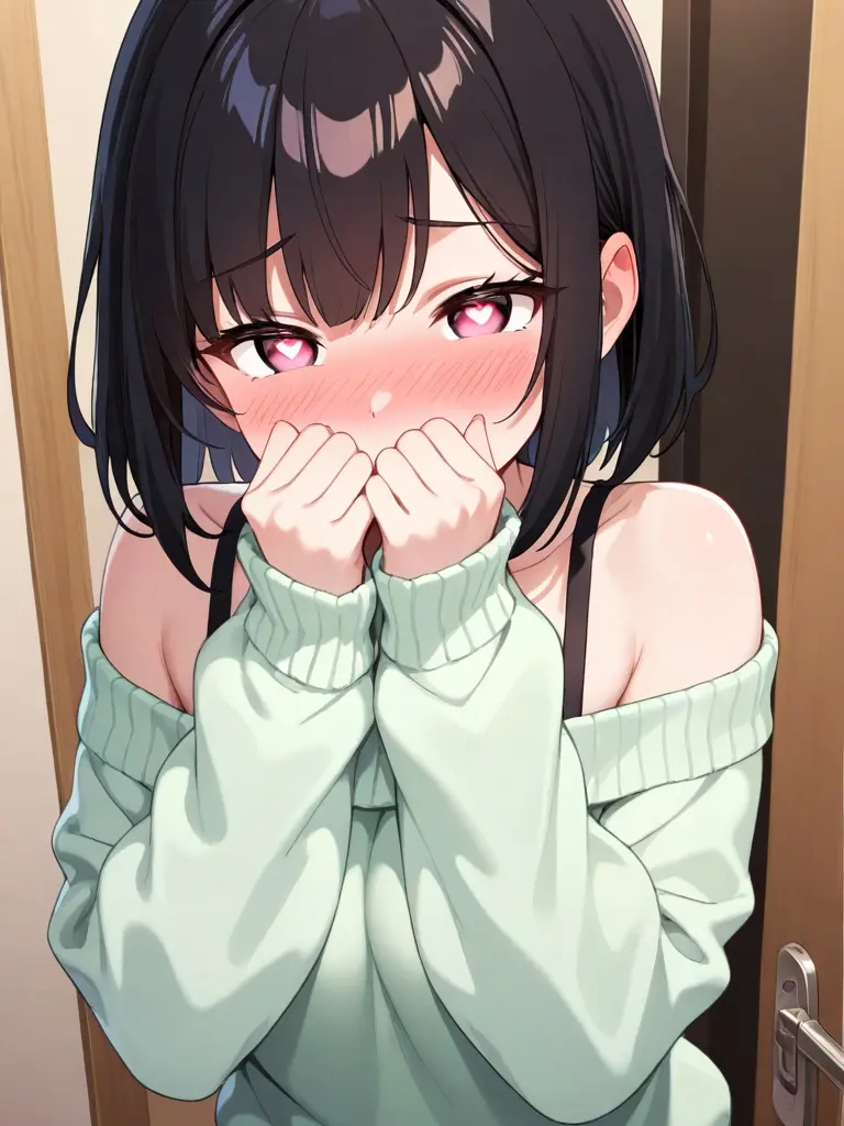 hongcha0349의 집까지 따라온 처음보는 그녀